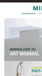 Mobile Screenshot of minimalisme.org